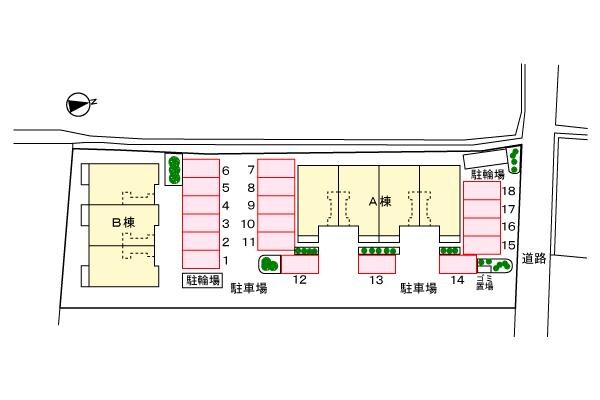 物件外観写真3　(駐車場)