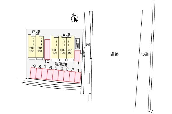 駐車場(駐車場)