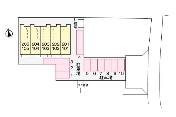 駐車場(駐車場)
