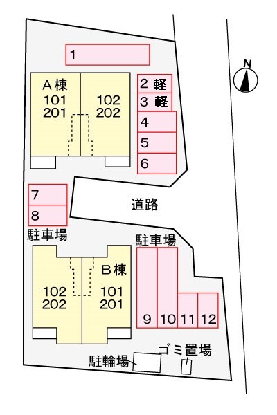 物件外観写真2　(駐車場)