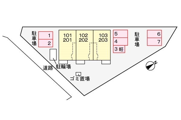 駐車場(駐車場)