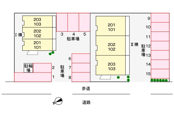 駐車場(駐車場)