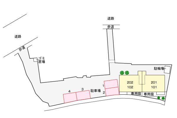 物件外観写真3　(駐車場)