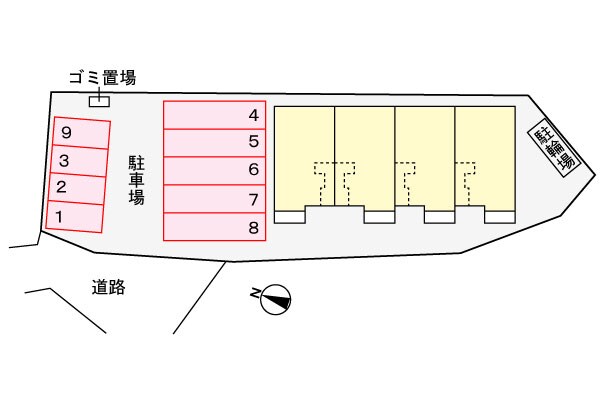 物件外観写真3　(駐車場)