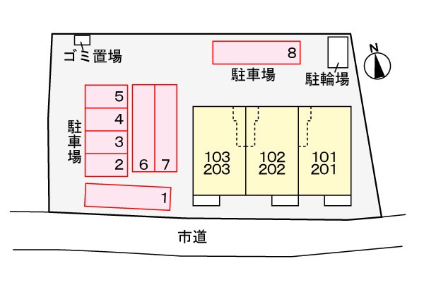 物件外観写真2　(駐車場)