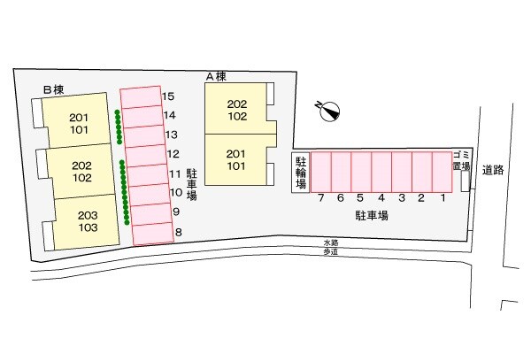 物件外観写真2　(駐車場)