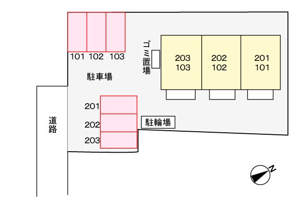 駐車場(駐車場)