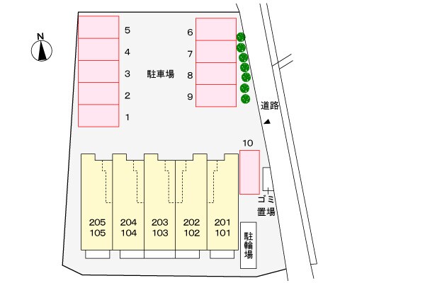 物件外観写真2　(駐車場)