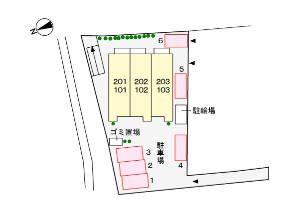 物件外観写真2　(駐車場)