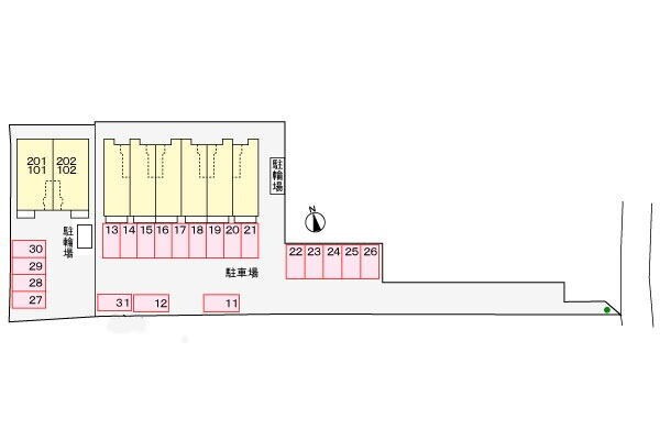 物件外観写真2　(駐車場)