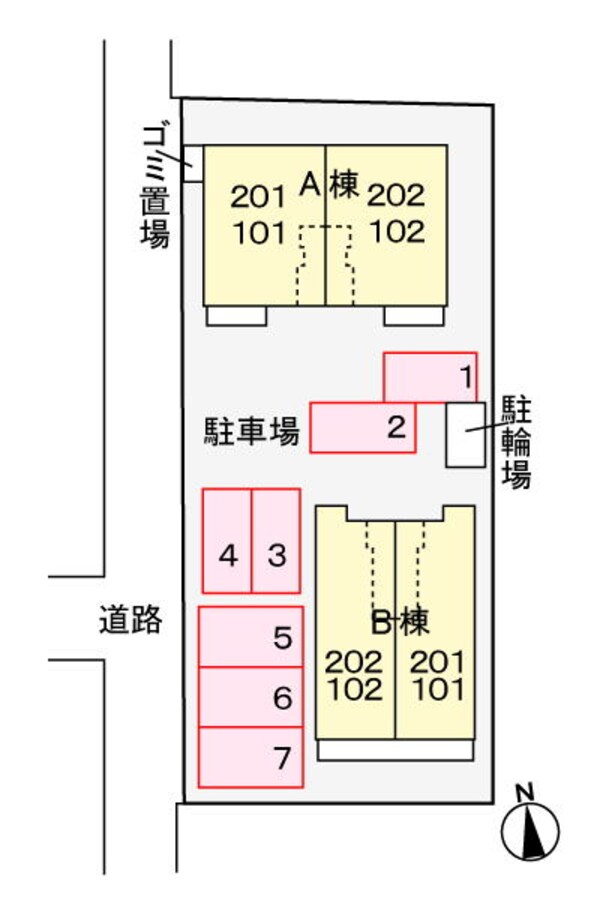 駐車場(駐車場)