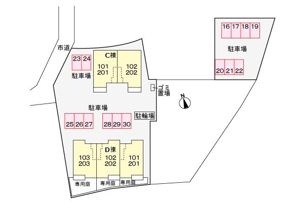 駐車場(駐車場)