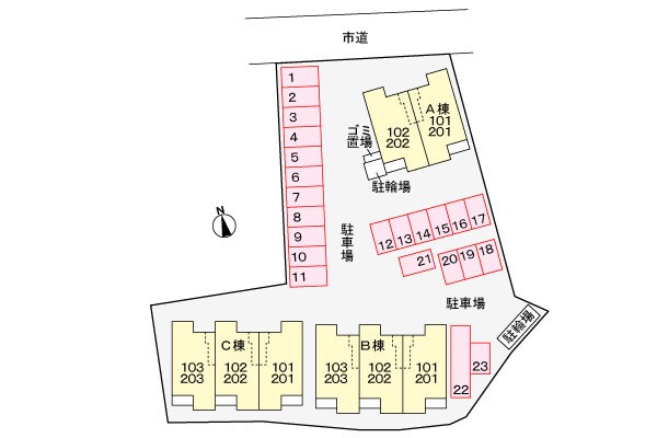 駐車場(駐車場)