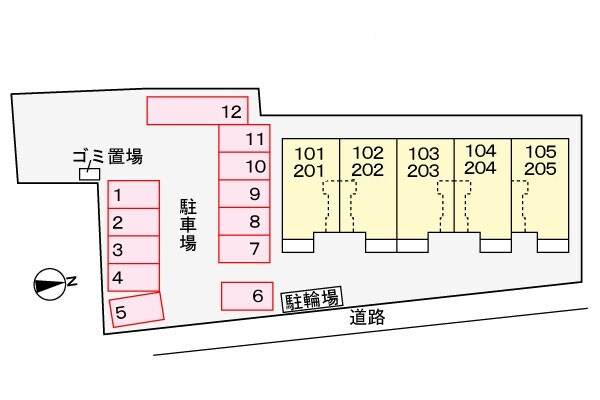 駐車場(駐車場)
