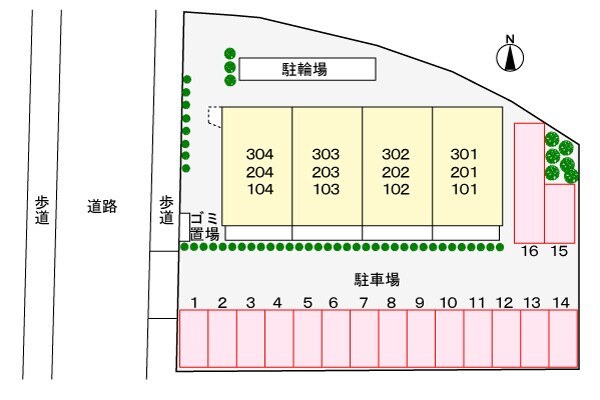 駐車場(駐車場)