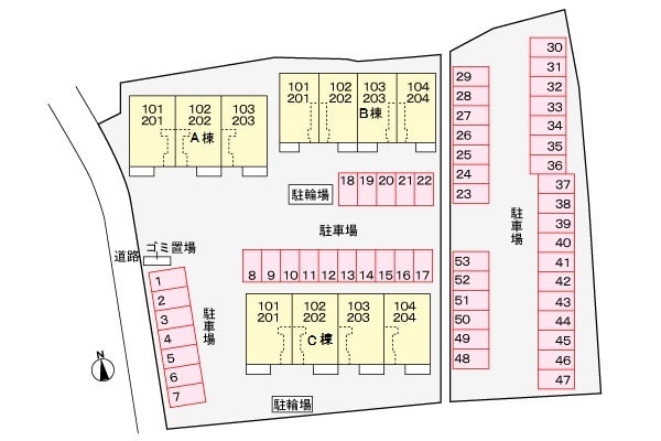 駐車場(駐車場)
