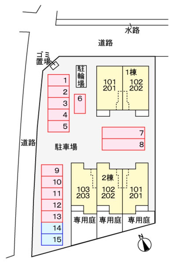 駐車場(駐車場)