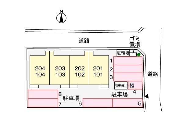 駐車場(駐車場)