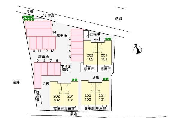 物件外観写真2　(駐車場)