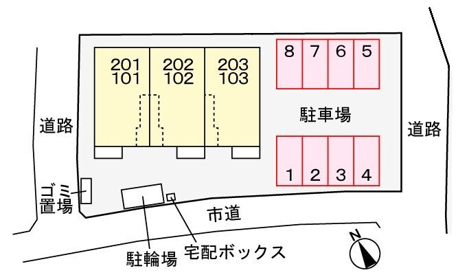 物件外観写真2　(駐車場)