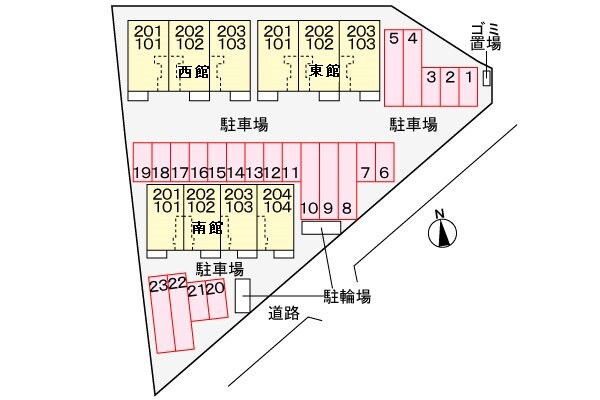 駐車場(駐車場)