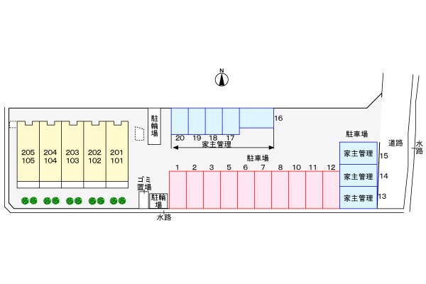 駐車場(駐車場)