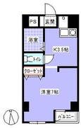 プレステージ栗林の間取図