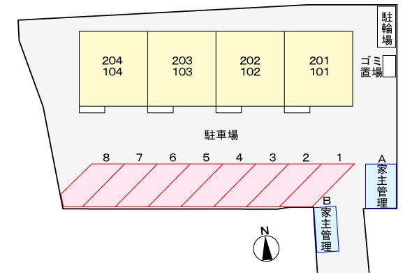 駐車場(駐車場)