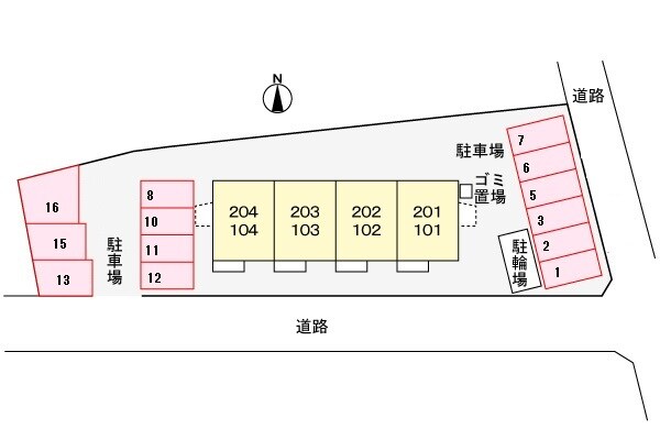 駐車場(駐車場)