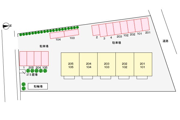 物件外観写真2　(駐車場)