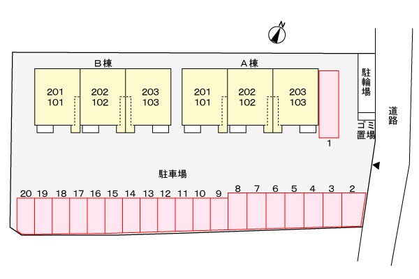 物件外観写真2　(駐車場)