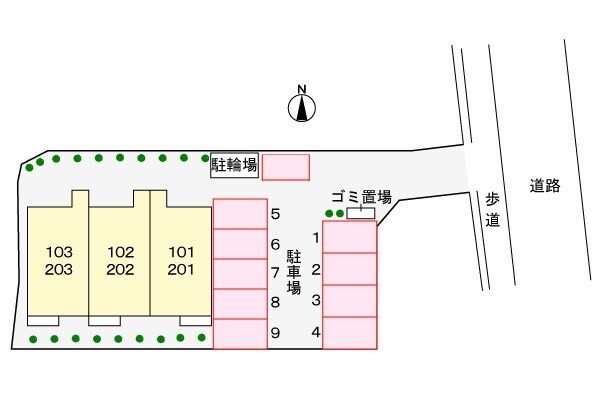 物件外観写真3　(駐車場)