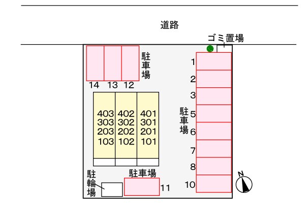 物件外観写真3　(駐車場)