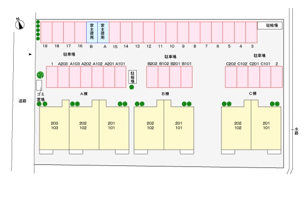 駐車場(駐車場)