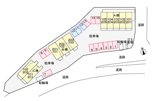 駐車場(駐車場)