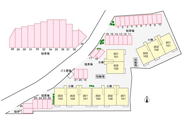 駐車場(駐車場)