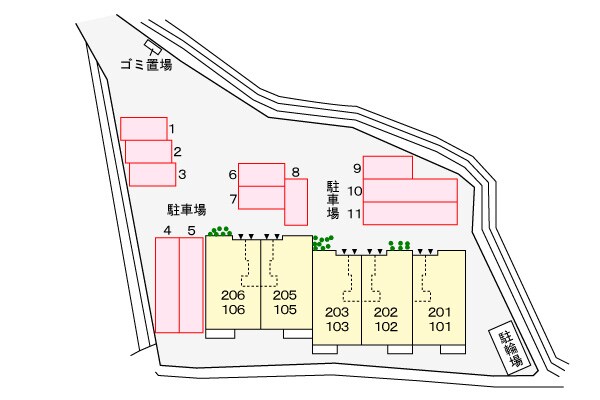 駐車場(駐車場)