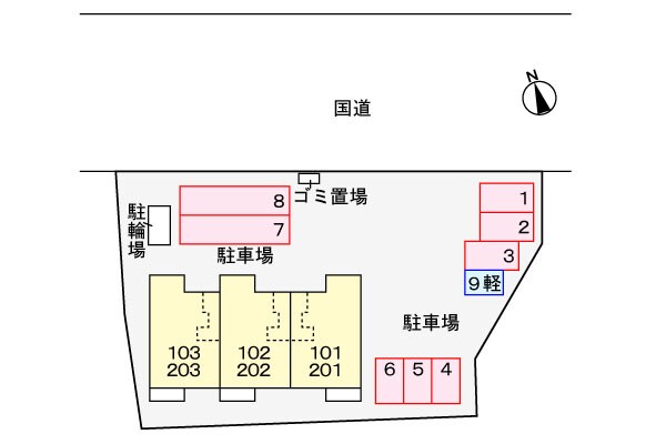 駐車場(駐車場)