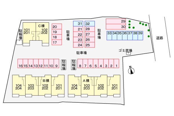 駐車場(駐車場)