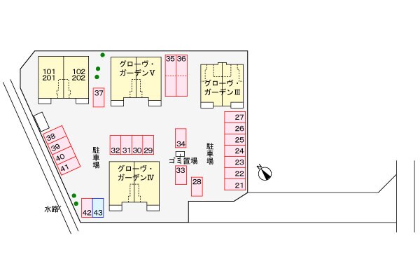 駐車場(駐車場)