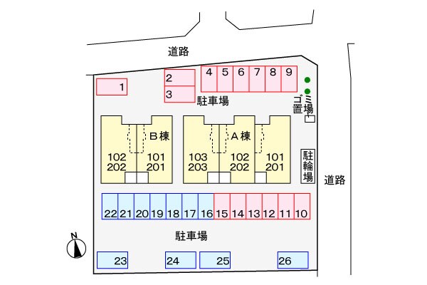 駐車場(駐車場)