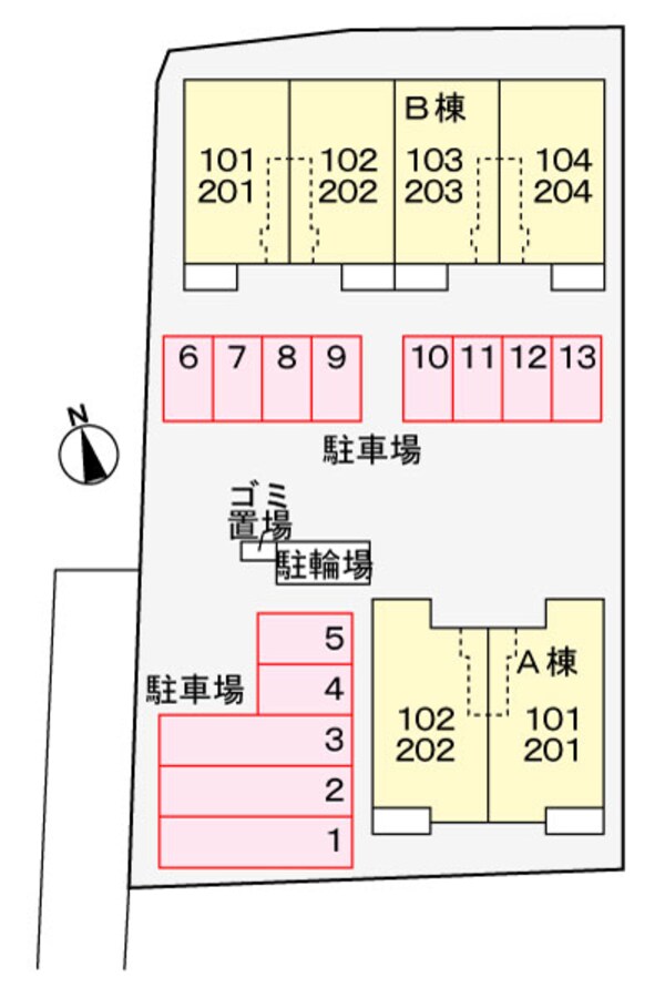 駐車場(駐車場)