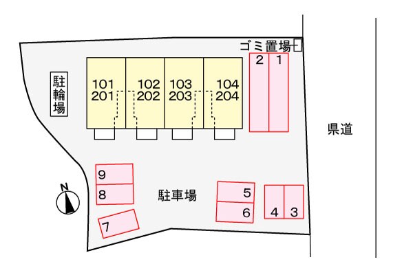 駐車場(駐車場)