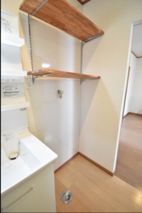 物件内観写真19　(収納棚（室内洗濯機置場）)