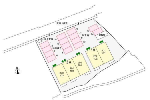 物件外観写真3　(駐車場)