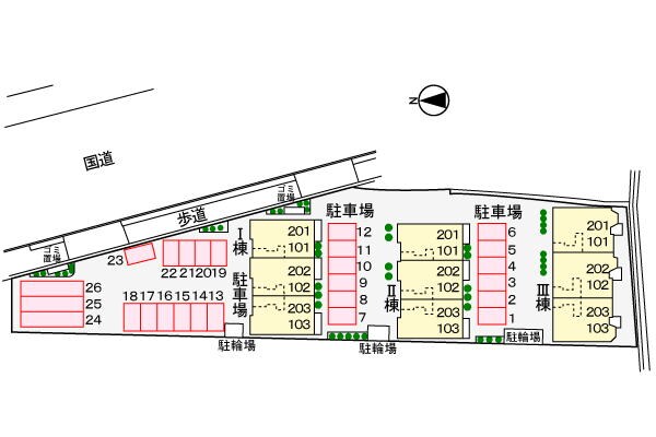 駐車場(駐車場)
