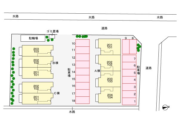 物件外観写真3　(駐車場)