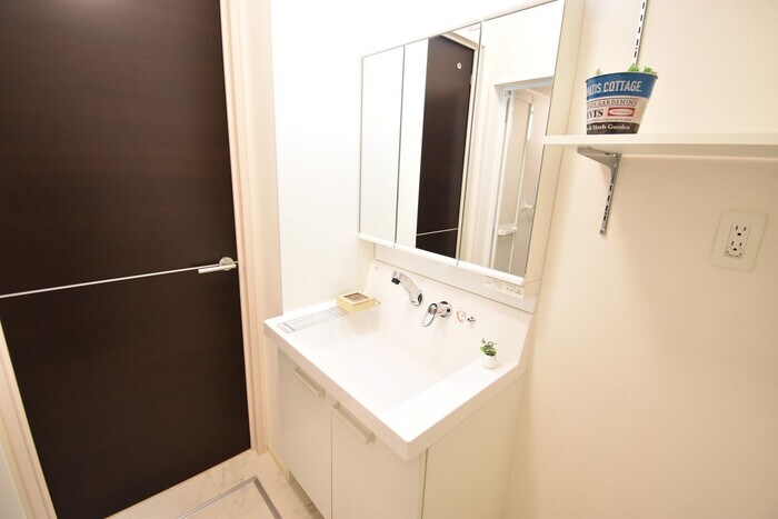 物件内観写真5　(洗髪洗面化粧台・室内洗濯機置場)