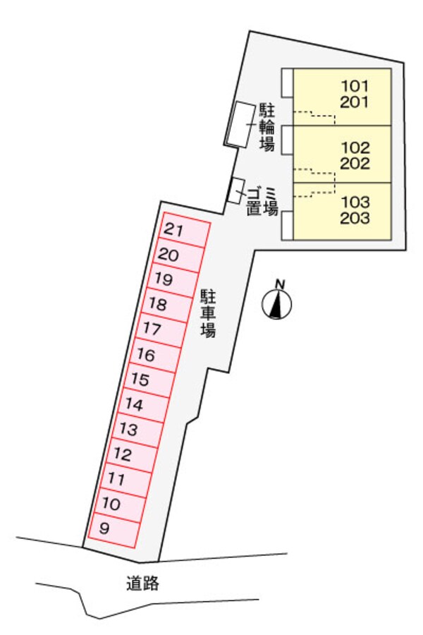 駐車場(駐車場)
