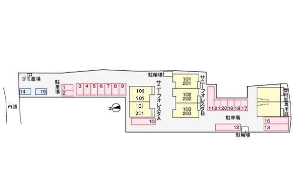 駐車場(駐車場)